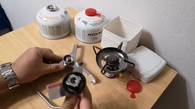 Обзор на Газовую горелку KOVEA scorpion stove, для походов, рыбалки и охоты. Производство Корея. смотреть онлайн