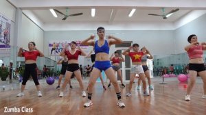 40 Mins Aerobic Dance Exercise To Lose Weight | Zumba Class
