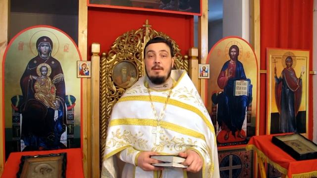 Проповедь в неделю перед Крещением Господним смотреть онлайн