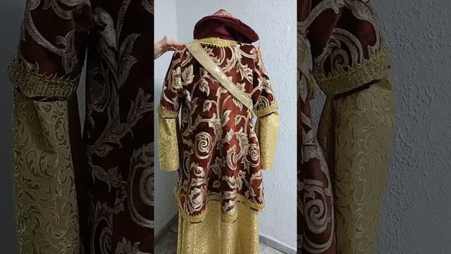 Национальный татарский стилизованный костюм. Аксессуары ручной работы. Шьём на заказ. смотреть онлайн