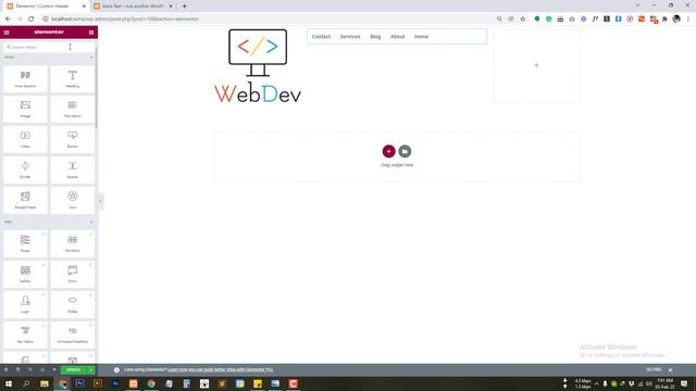 Free Elementor Header & Footer Builder Plugin | WordPress | WebDev смотреть онлайн