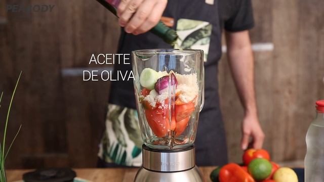 Gazpacho con la Licuadora de mesa PE-LN1200C смотреть онлайн