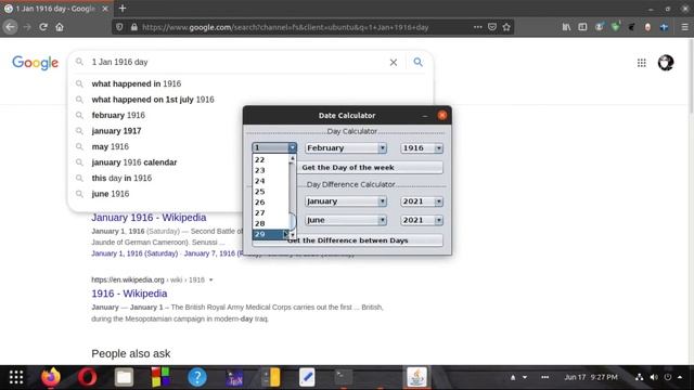 Day & Date calculator in Java-SE 8 using Swing Designer смотреть онлайн