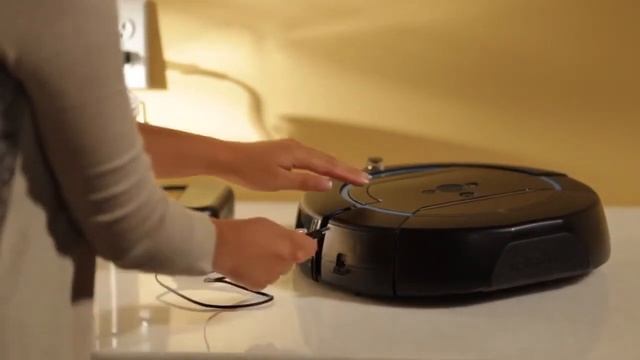 Как поставить на зарядку Scooba 450 от iRobot смотреть онлайн