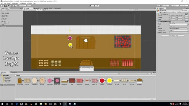 Unity 5 - How to Make a Food Prep/Cooking Sim Time Management Game - Part 1 смотреть онлайн