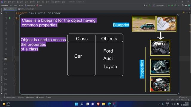 Object Oriented Programming (OOPS) In Kotlin In Hindi | Kotlin complete course in Hindi | #40 смотреть онлайн