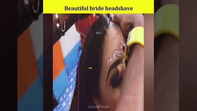 Head Shave Of Bride | #shorts #headshave