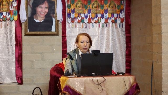 Встречи в НАЛАНДЕ с Мариной Селицки. Тема: "12 шагов к чистому осознанию" Лама Двора. Шаг 10 смотреть онлайн