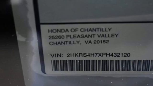 New 2023 Honda CR-V 1.5T Washington DC MD Chantilly, DC #HCPH432120 - SOLD смотреть онлайн