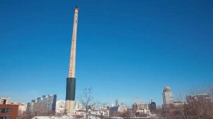 Снос башни  Екатеринбург 24 03 18