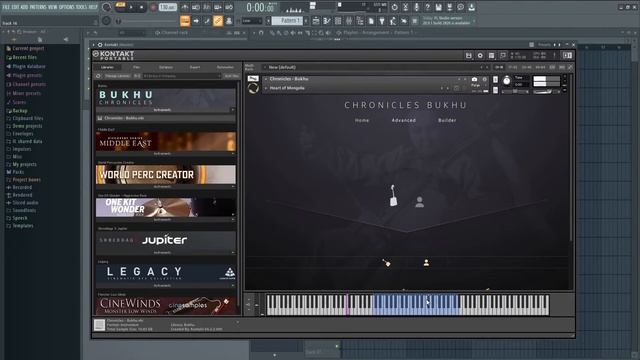 Chronicles Bukhu - KONTAKT library - sound check (no talking) смотреть онлайн