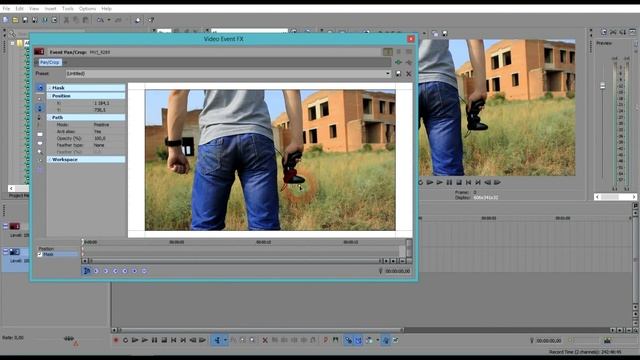 Эффект помех/The effect of glitch - Sony Vegas Pro смотреть онлайн