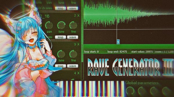 Плагин для создания четкого рейва Rave Generator III⭐️