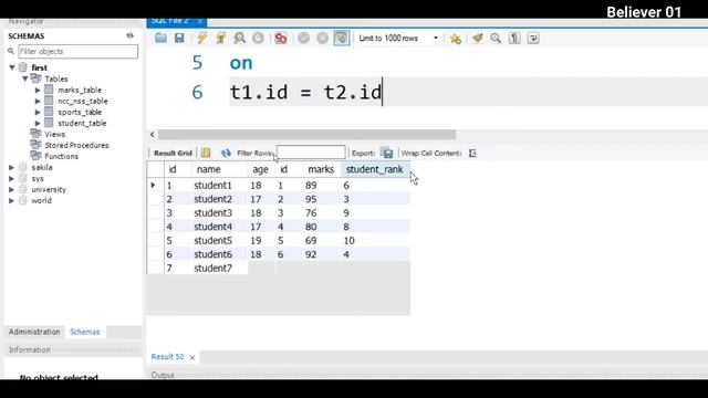 Inner Joins in Sql in Telugu | DBMS Tutorial | MySQL смотреть онлайн