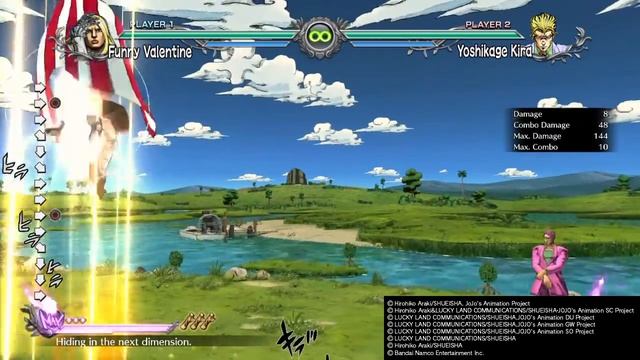 JJBA ASBR - Гайд на Валентайна