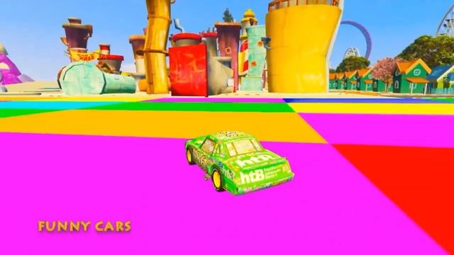 Автомобили 3 Сказочные Монстр Молния Маккуин Мисс Оладьи Робокар Поли смотреть онлайн