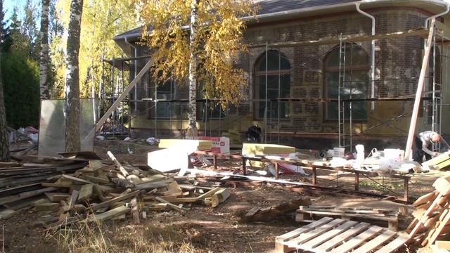 Начинаем утеплять дом по технологии СФТК Мокрый фасад базальтовой ватой Технофас Технониколь смотреть онлайн