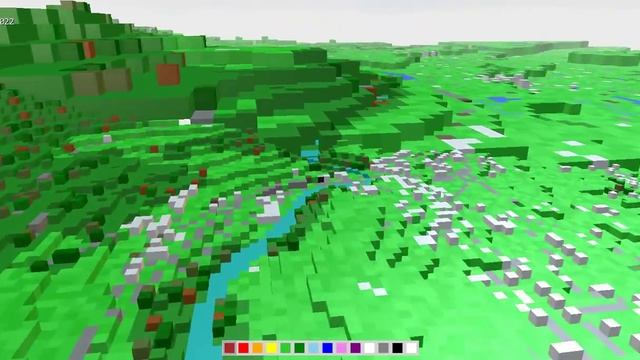 Switzerland in a Voxel-Engine смотреть онлайн