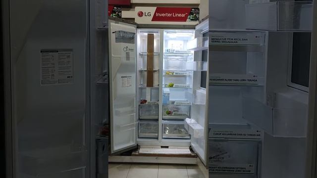 REVIEW KULKAS LG SIDE BY SIDE GC-X257CSES‼️ KULKAS INSTAVIEW DOOR-IN-DOOR™ смотреть онлайн
