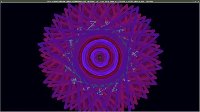 Random Mandalas: 416, 832, 1248, 1664 Degrees with Seven Harmonic Chakra Tones смотреть онлайн