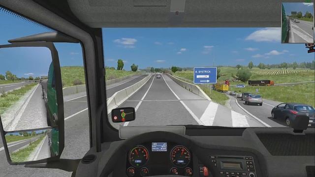 ETS2 1.28 ProMods 2.20 MAN TGX Wien - Ostrava смотреть онлайн