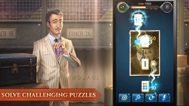 Mahjong Crimes - Murder on the Orient Express смотреть онлайн