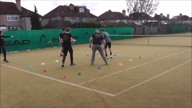 Tennis DRILLS and GAMES- Ninja Ball- warm up смотреть онлайн