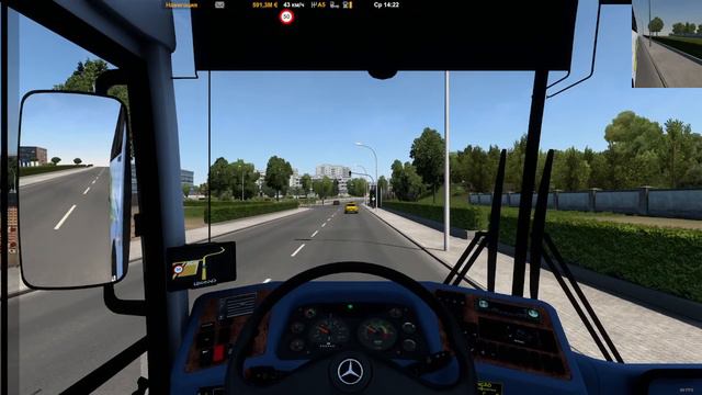 Euro Truck Simulator 2 "Автобус Busscar Vissta Buss 1999" [1.45] смотреть онлайн