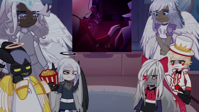 [🇷🇺🇬🇧] Hazbin Hotel reaction / Отель Хазбин реакция | part 2/ часть 2 | Gacha Life 2 смотреть онлайн