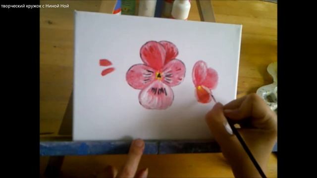Рисуем АНЮТИНЫ ГЛАЗКИ ускоренная съемка смотреть онлайн