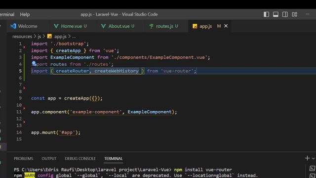 Lesson 2 Laravel And Vue Routes Configurations смотреть онлайн
