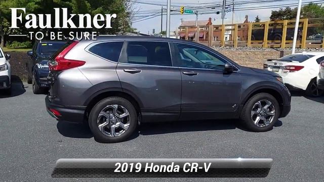 Used 2019 Honda CR-V EX-L, Harrisburg, PA KA002203 смотреть онлайн