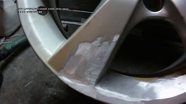 Ремонт литых дисков Щелково аргоносварка ч.2 смотреть онлайн