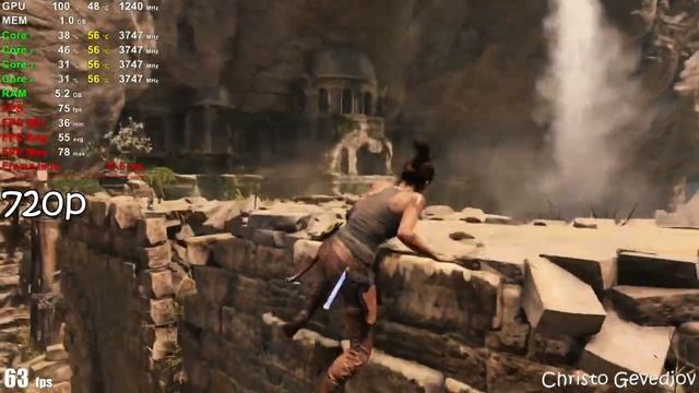 Tomb Raider Trilogy - Ryzen 3 3200G Vega 8 & 8GB RAM смотреть онлайн