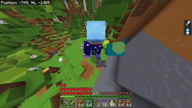 Minecraft PE, But Your XP = Your Size | Bedrock Mod, Addon смотреть онлайн