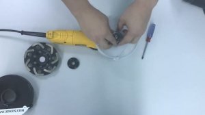 Кожух пылеотводящий (подходит к УШМ DeWALT 125mm) AVA 125D-3