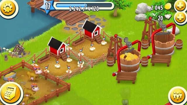 Hay Day | Прохождение #Часть - 8 | 17ур. Апдейт