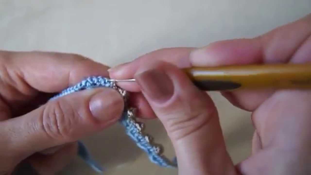 Обвязка пышными столбиками. Мастерская "Невесомость" В.Смоляковой смотреть онлайн