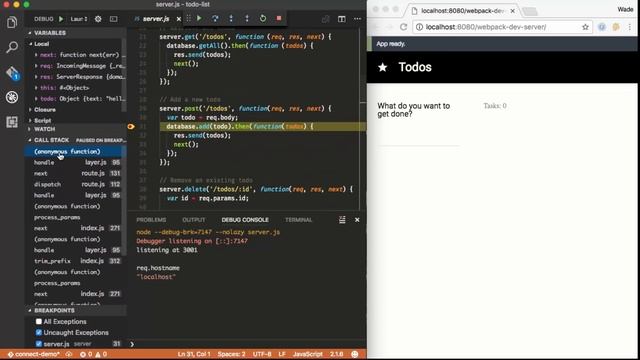 VS Code - Debugging смотреть онлайн