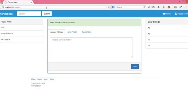 14 - How to create Facebook like app in PHP & MySQL смотреть онлайн