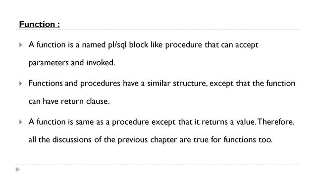 25. III BCom (CA) 5th Sem - DBMS - Unit 5 - Procedures & Functions смотреть онлайн