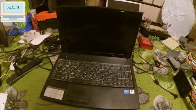 Lenovo G570 - "золотой" ноутбук / "прошивка" матрицы lp156wh4 (SWL-0092A) - CH341, мультик KB930QF смотреть онлайн