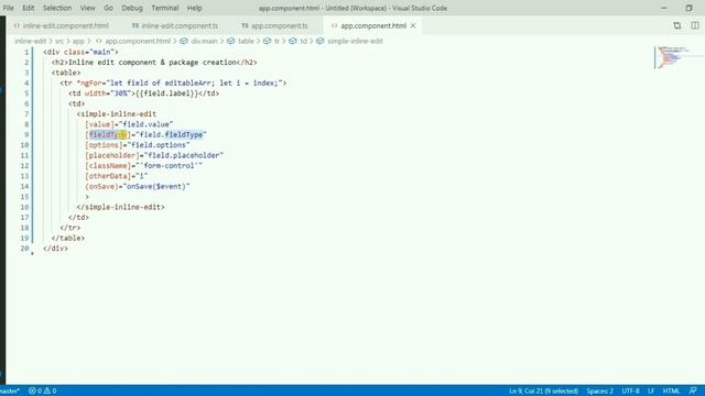 Step 1: Create your own npm package - create inline edit component смотреть онлайн