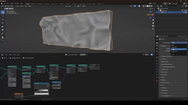 Parametric Design in Geometry Nodes - Blender 3.3 смотреть онлайн