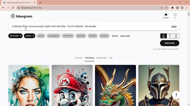 How To Make AI Generated Disney Pixar Movie Posters For FREE смотреть онлайн