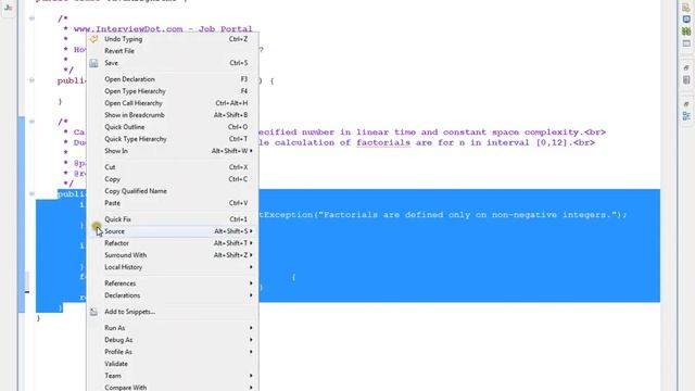 HOW TO ALIGN JAVA CODE IN ECLIPSE смотреть онлайн