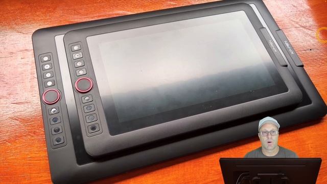 XP-Pen Artist Pro 15.6" vs XP-Pen 12" Size Comparison смотреть онлайн