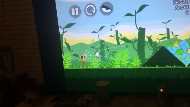 Angry birds trilogy game over screen (Wii version) смотреть онлайн