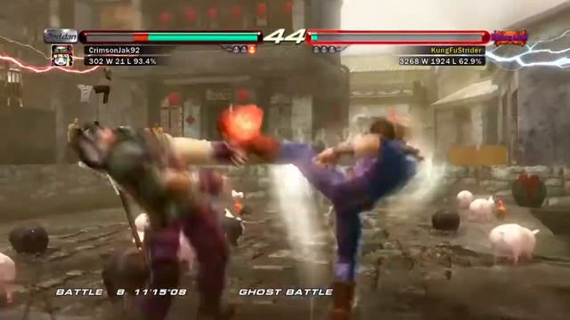 TEKKEN 6 (XB360) | Kazuya Ghost Battle (08/12) Playthrough p.2 смотреть онлайн