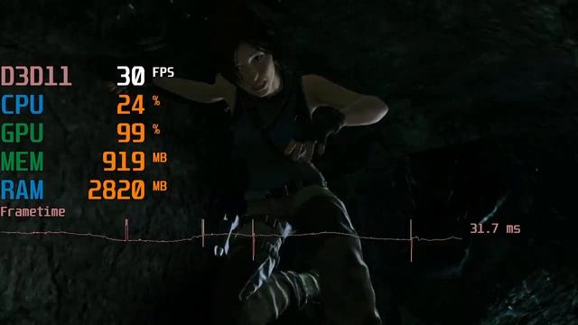 GeForce GTX 650 -- Intel Core i7-920 -- Shadow of the Tomb Raider FPS Test смотреть онлайн